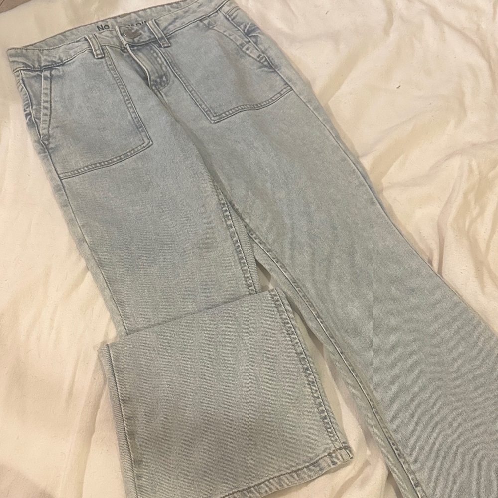 Light Blue No Boundaries flare Denim Jeans